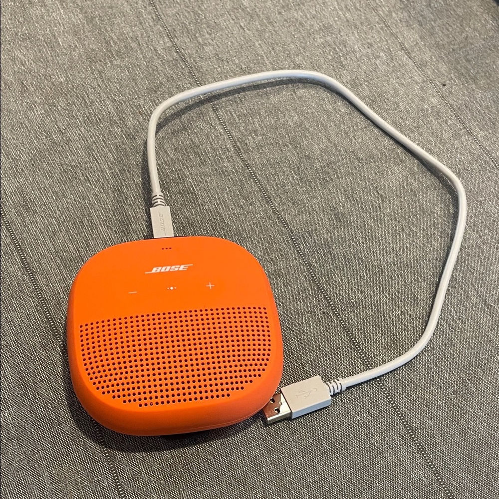 Bose Vibrant Orange Bluetooth Speaker